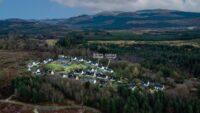 Cottages from drone